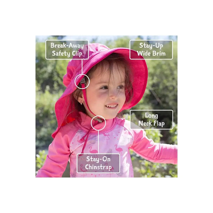 Jan & Jul Aqua-Dry Adventure Hat - Dinoland S