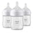 Avent Glass Natural Bottle 3pk 4oz - 0M+