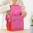 Omielife Insulated Nylon Lunch Tote - Pink