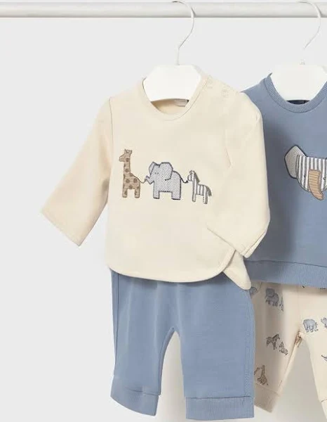 Mayoral Knit Set - Blue Bell (3Animals)