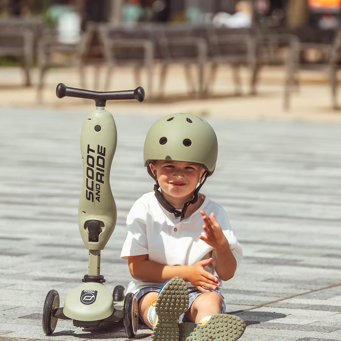 Scoot & Ride HighwayKick 1 - Olive