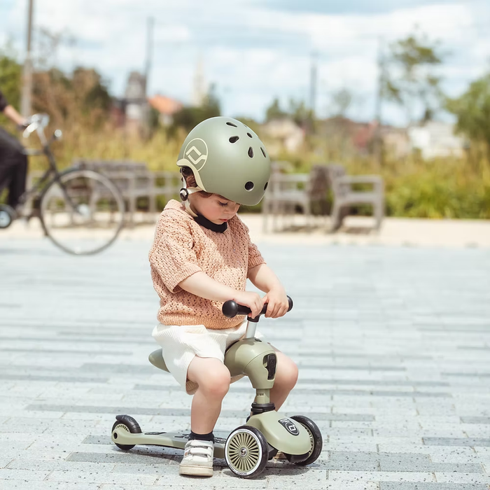Scoot & Ride HighwayKick 1 - Olive