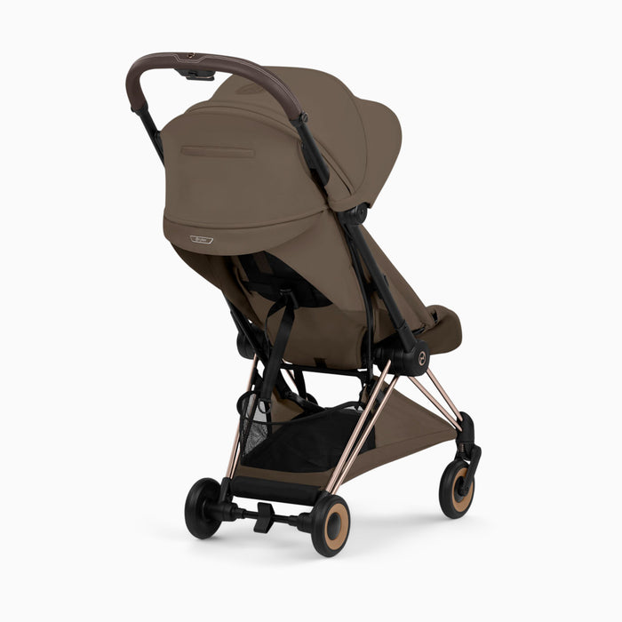 Cybex Coya Onebox - Rose Gold Frame/Coconut Brown Seat