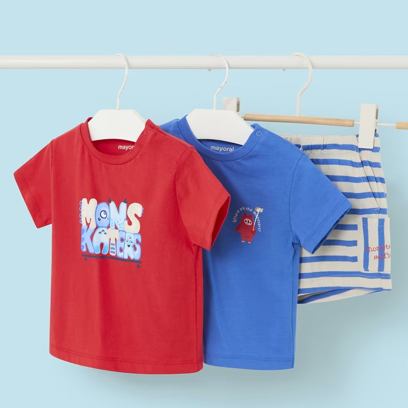 Mayoral 3pc Knit Set - Sandia