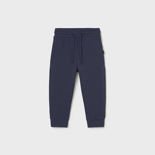Mayoral Basic Cuffed Fleece Trousers - Azul