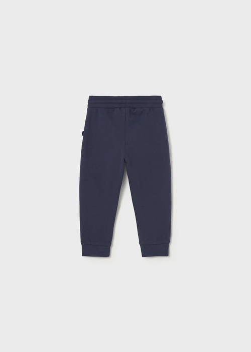 Mayoral Basic Cuffed Fleece Trousers - Azul