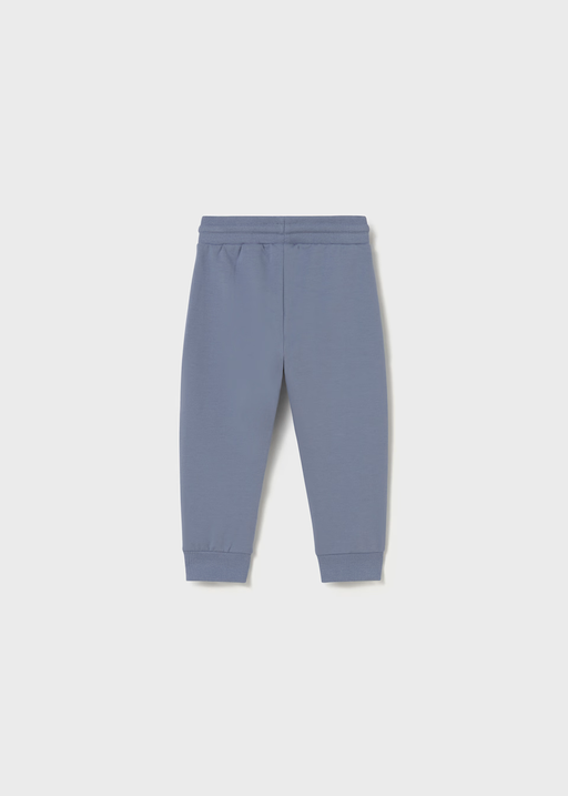 Mayoral Basic Cuffed Fleece Trousers - Iceberg