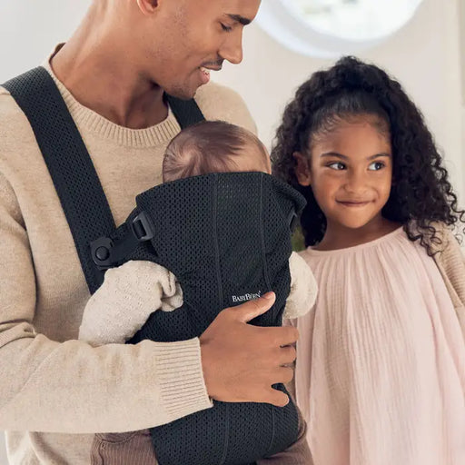 Bjorn Baby Carriar Mini 3D Mesh- Gray Beige