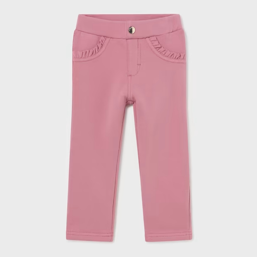 Mayoral Fleece Basic Trousers - Rubor 560