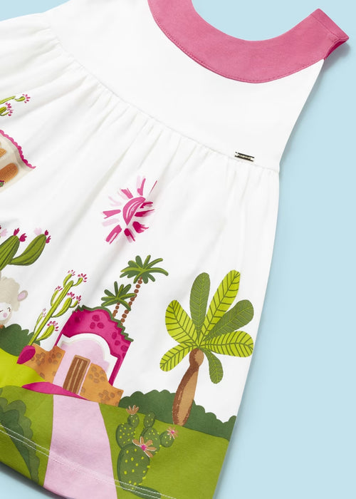 Mayoral Knit Dress - Blanco