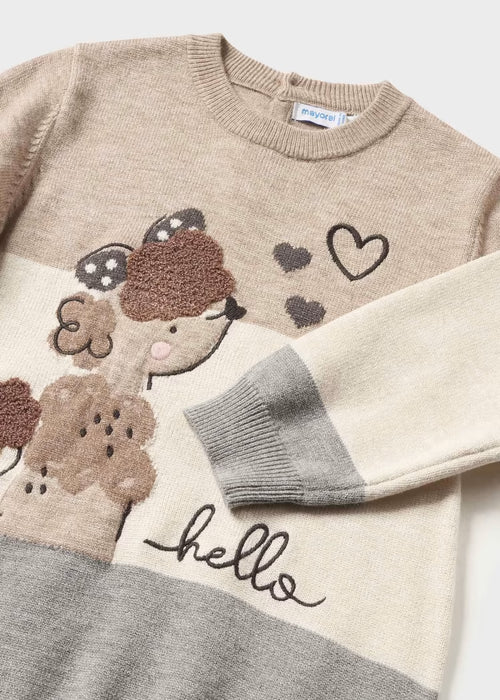 Mayoral Knit Dress - Acero Vig 2990