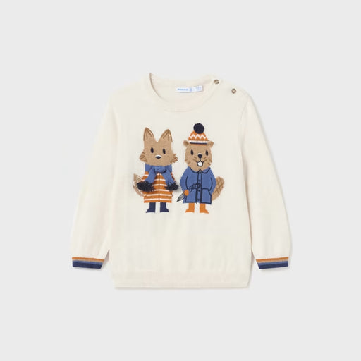 Mayoral Sweater - Cream Vig 2320