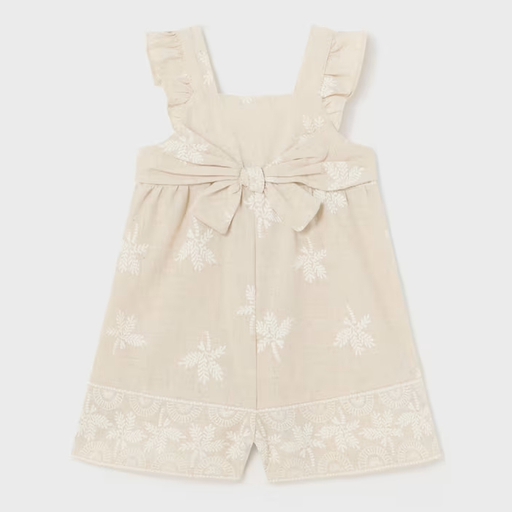 Mayoral Linen Romper - Lino-Crudo