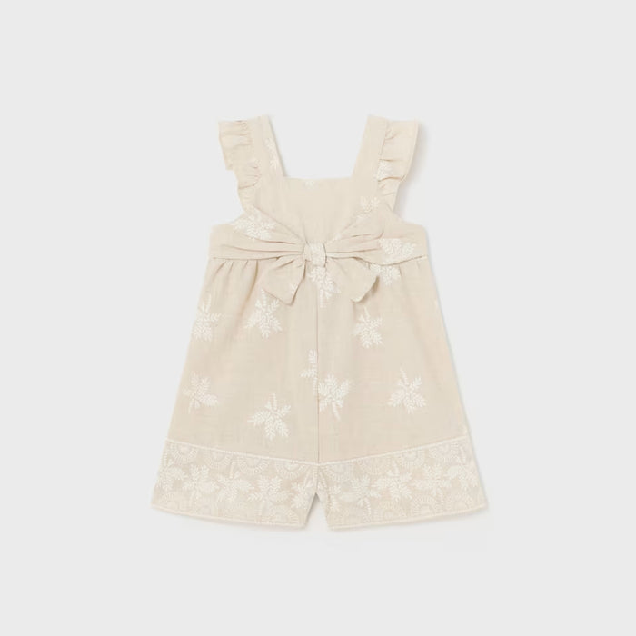 Mayoral Linen Romper - Lino-Crudo