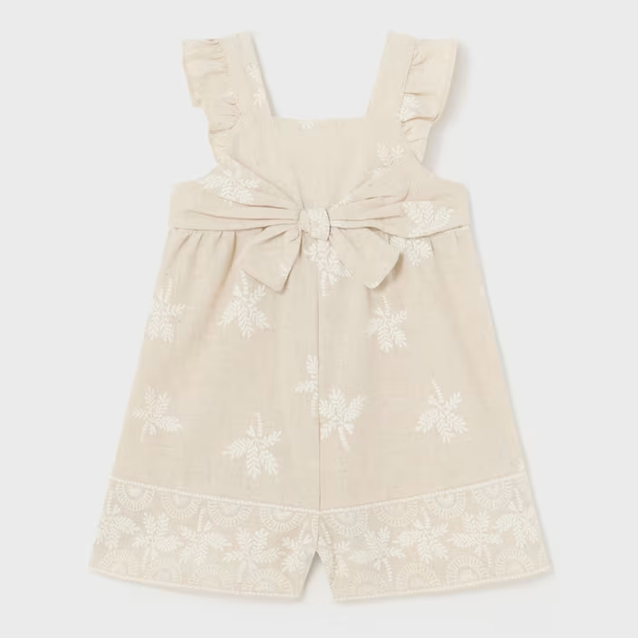 Mayoral Linen Romper - Lino-Crudo