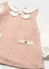 Mayoral Tweed-Knit Combined Dress - Prestisui