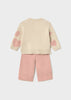 Mayoral Knit Pants Set - Pastel Mez