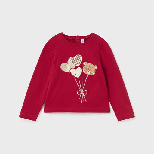 Mayoral Long Sleeve T-Shirt - Rojo 2010