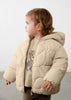 Mayoral Quilted Bear Puffer- Biscuit
