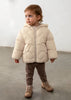 Mayoral Quilted Bear Puffer- Biscuit