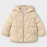 Mayoral Quilted Bear Puffer- Biscuit