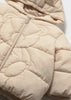 Mayoral Quilted Bear Puffer- Biscuit