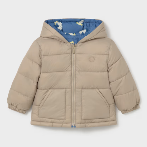 Mayoral Reversible Soft Coat - Indigo