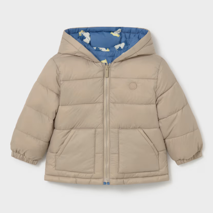 Mayoral Reversible Soft Coat - Indigo