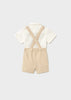 Mayoral Baby Shorts and Bow Tie Shirt Set - Avena mez