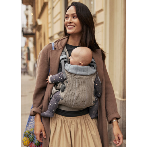Baby Bjorn Carrier Harmony 3D Mesh - Gray Beige