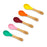 Avanchy Bamboo Silicone Spoon 6M+ 5pk - Pink Edition