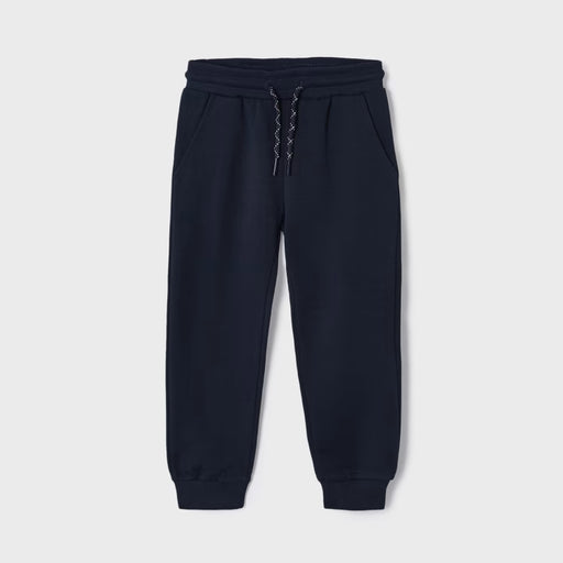 Mayoral Basic Cuffed Fleece Trousers - Marino 725