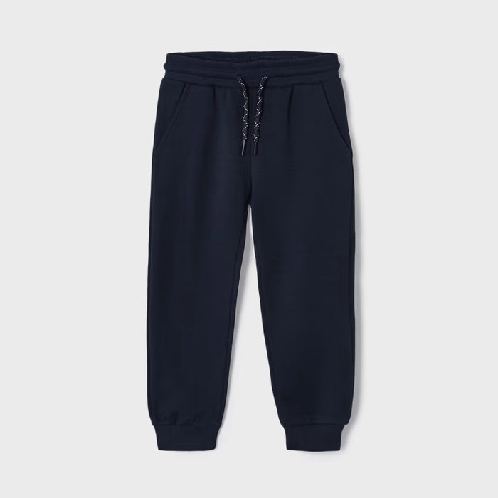 Mayoral Basic Cuffed Fleece Trousers - Marino 725