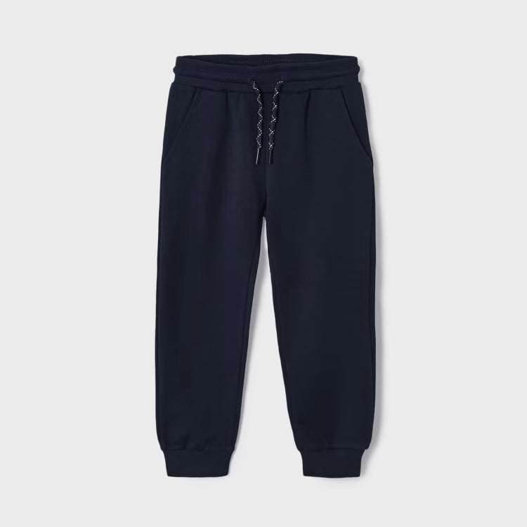 Mayoral Basic Cuffed Fleece Trousers - Marino 725