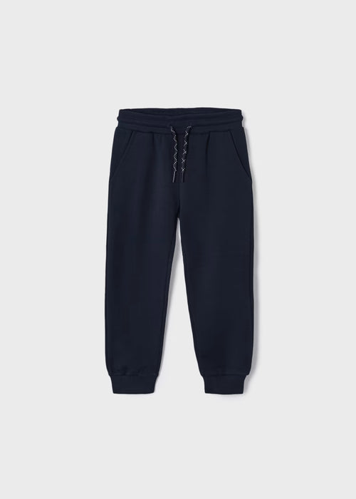 Mayoral Basic Cuffed Fleece Trousers - Marino 725