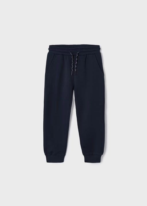 Mayoral Basic Cuffed Fleece Trousers - Marino 725