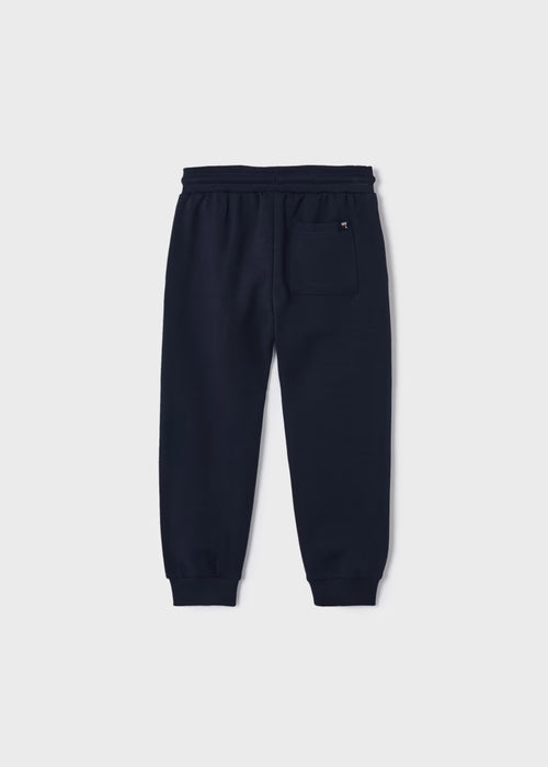 Mayoral Basic Cuffed Fleece Trousers - Marino 725