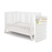 Pali Donatello Classico Crib + Simmons Cocoon Mattress - White