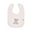 Piccolo Bambino Milk Bib 5pk 3 embroidered & 2 all over printed - Pink