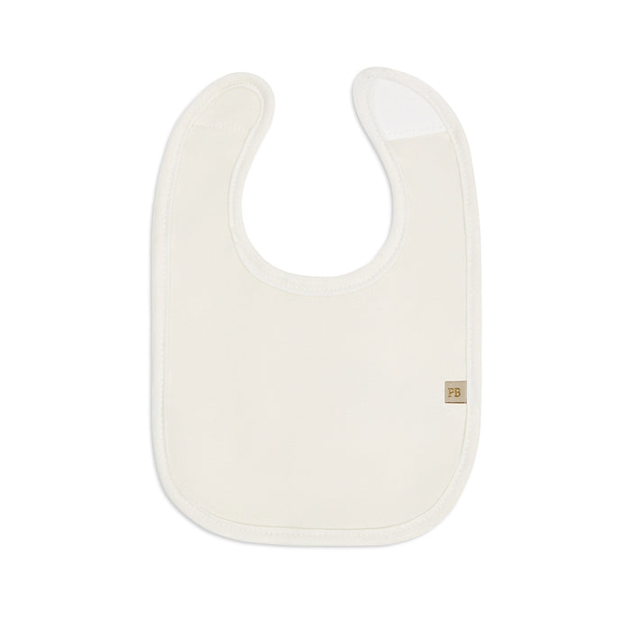 Piccolo Bambino 5 Milk Bib Set 2 all over printed & 3 solid - Beige