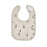 Piccolo Bambino 5 Milk Bib Set 2 all over printed & 3 solid - Beige