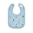 Piccolo Bambino 5pk Milk Bib Set 2 all over printed & 3 solid - Blue