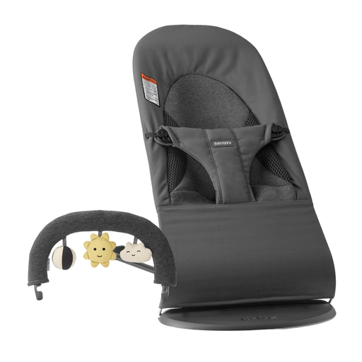 Babybjorn Bouncer Balance soft trifabric + FREE Bouncer toy (Sunny friends)
