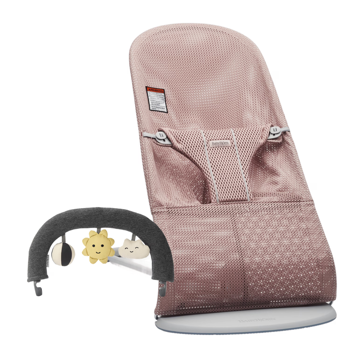 Bjornbaby Bouncer Bliss Mesh + FREE Bouncer toy (Sunny friends)