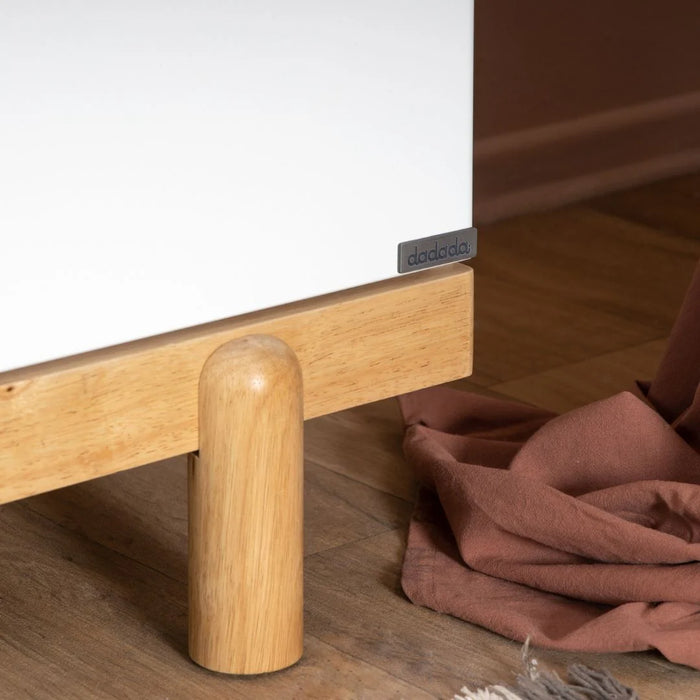 Dadada Bliss 6-Drawer Dresser - White/Natural (2box)