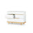Dadada Bliss 6-Drawer Dresser - White/Natural (2box)