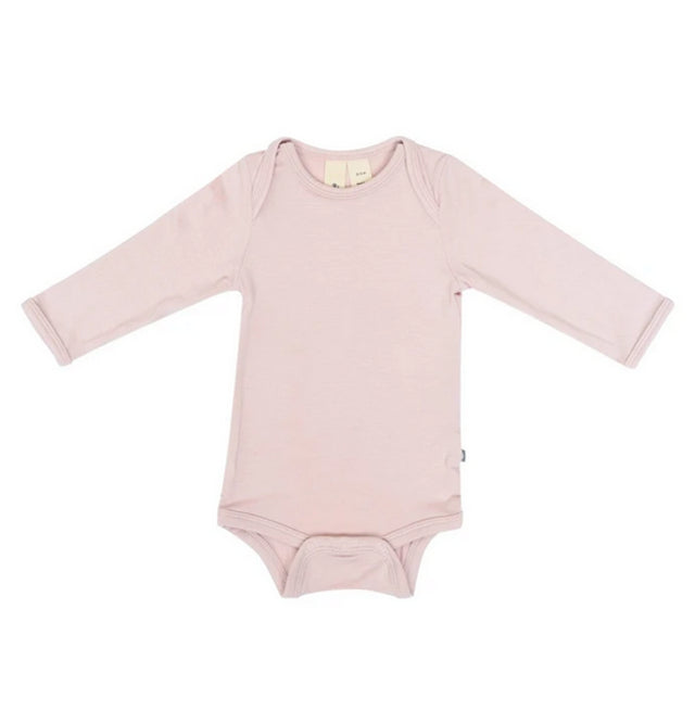 Kyte Baby Bamboo Bodysuit Long Sleeve - Blush