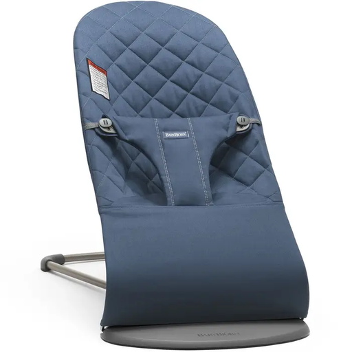 Baby Bjorn Bliss Bouncer Woven Petal Quilt - Midnight blue