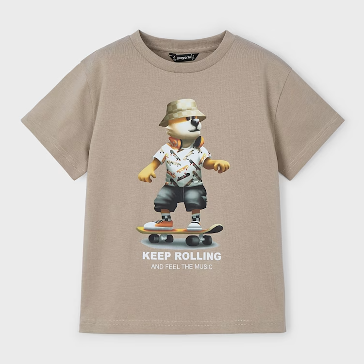 Mayoral Short Sleeve T-shirt - Desierto 3041