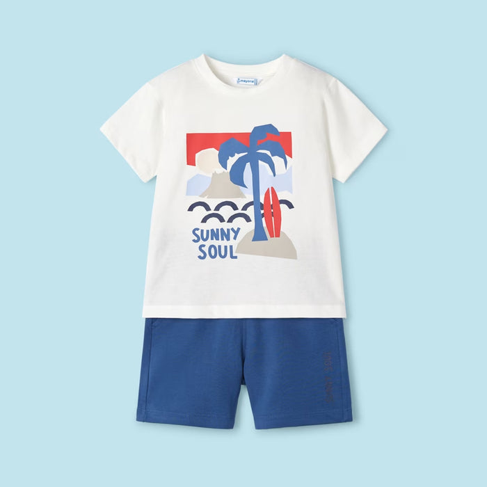 Mayoral Knit Set - Indigo